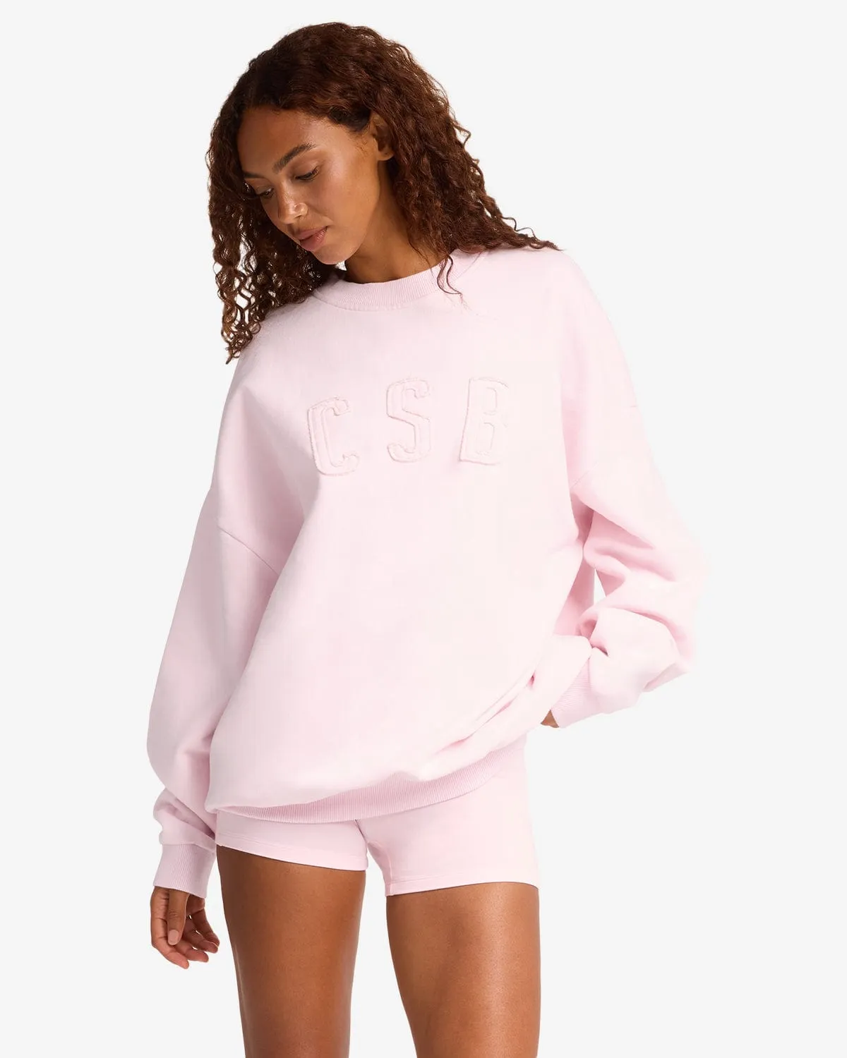 CSB Crewneck Jumper | Blossom sold by Crop Shop Boutique