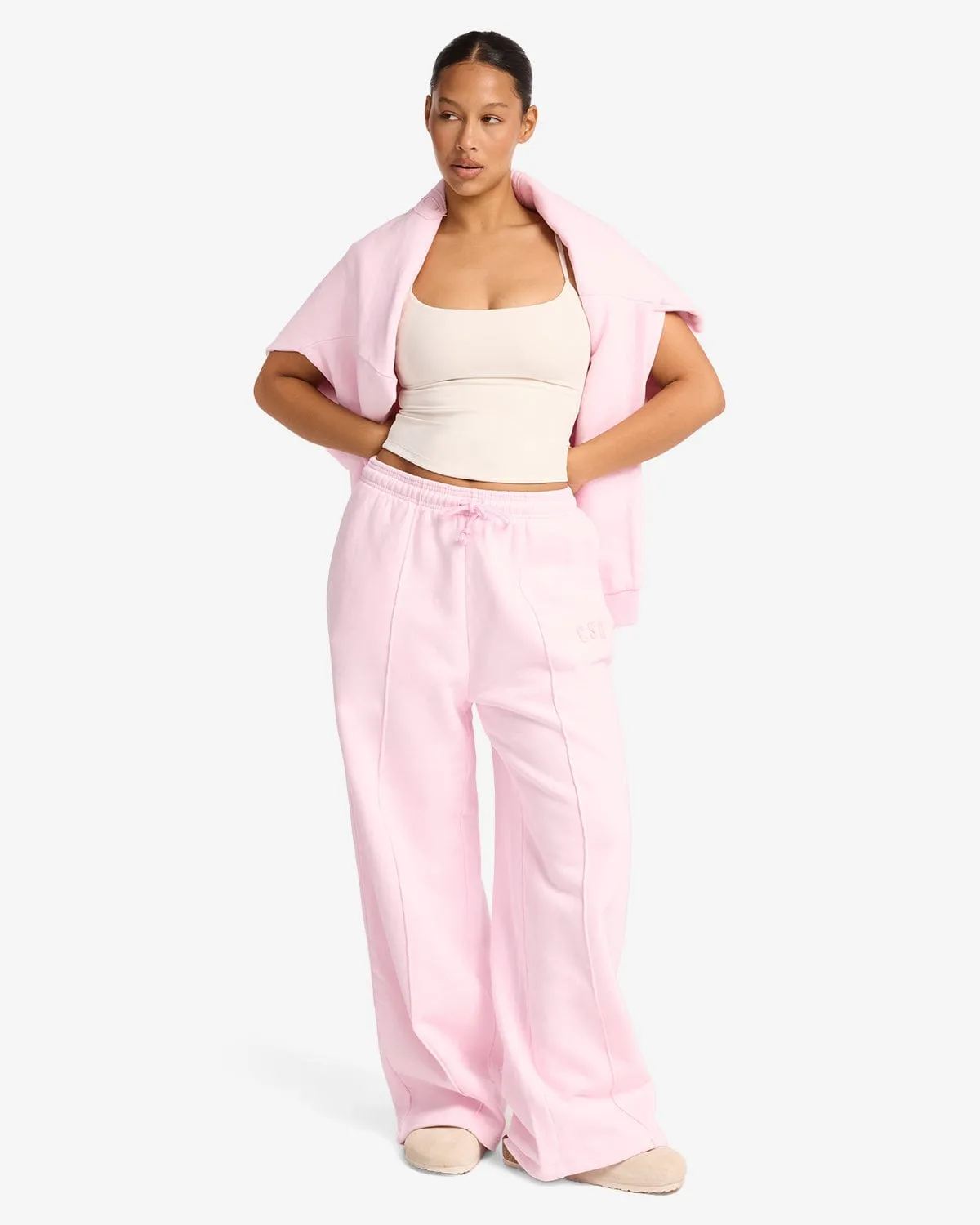 CSB Wide Leg Sweatpant | Blossom sold by Crop Shop Boutique
