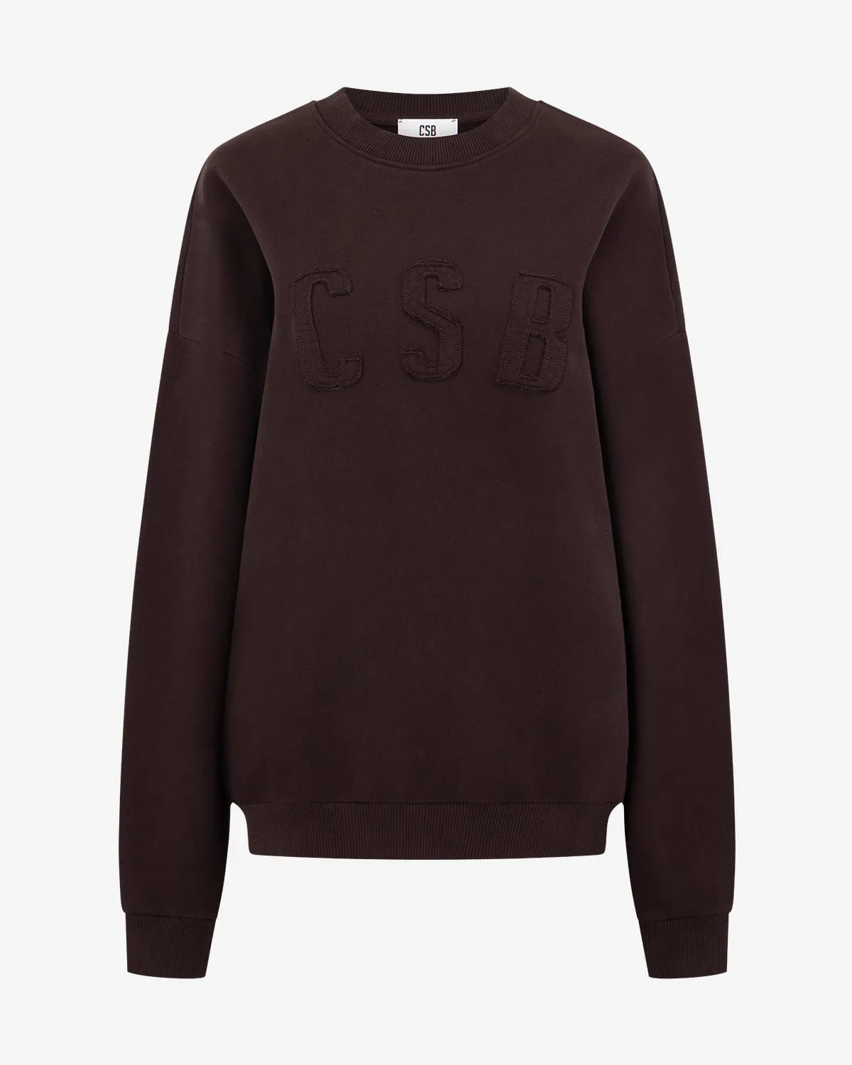 CSB Crewneck Sweatshirt | Espresso sold by Crop Shop Boutique product image thumbnail 4