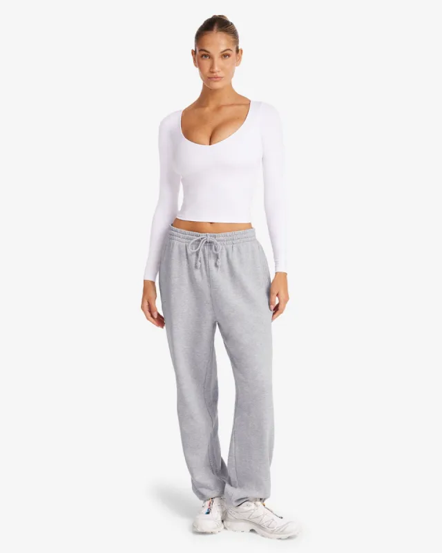 Boyfriend Sweatpant | Soul Marl sold by Crop Shop Boutique