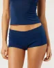 Sleep Boy Leg Shorts | Navy sold by Crop Shop Boutique