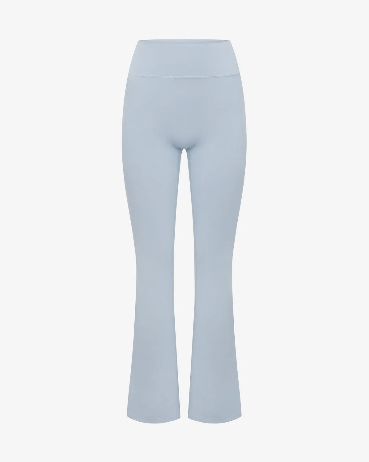 Form Invisible Scrunch Flare Leggings | Dusty Blue sold by Crop Shop Boutique product image thumbnail 4