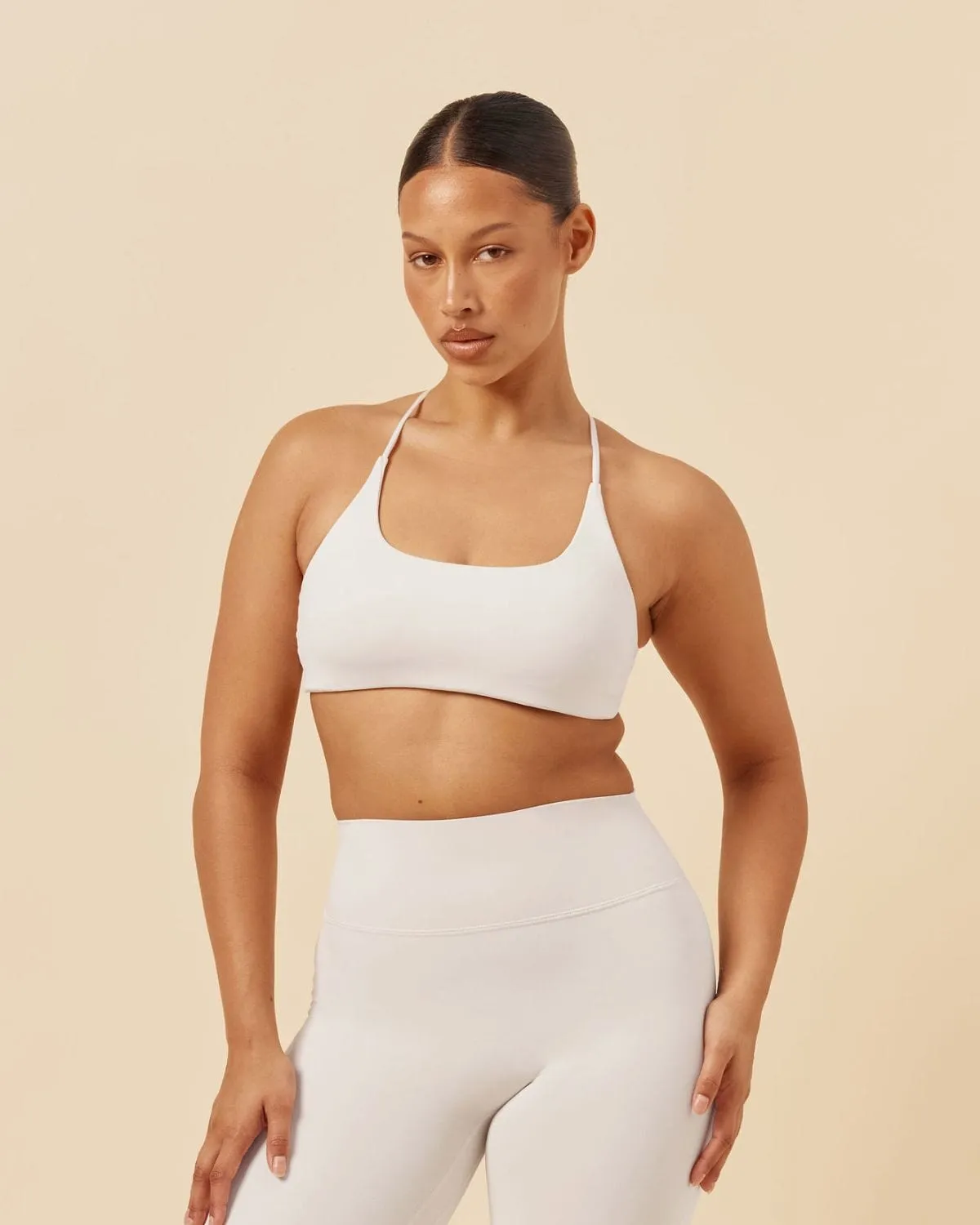 Form Lexi Support Crop | Vanilla sold by Crop Shop Boutique product image thumbnail 2