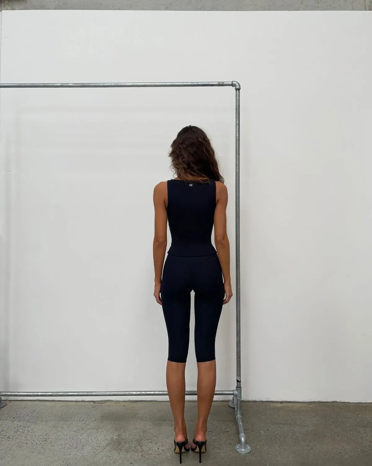 Form Scoop Tank | Black sold by Crop Shop Boutique product image thumbnail 3