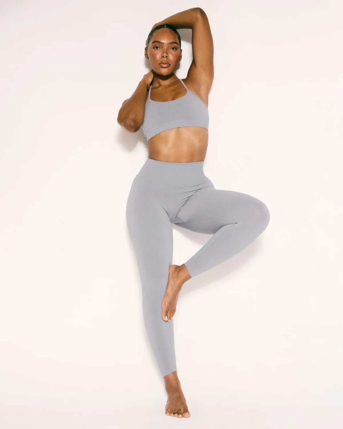 Seamless Invisible Scrunch Leggings | Storm sold by Crop Shop Boutique