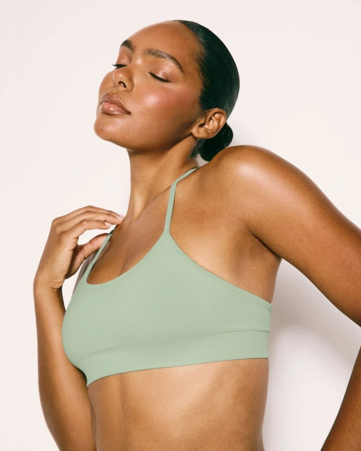 Seamless India Crop | Mist sold by Crop Shop Boutique product image thumbnail 3