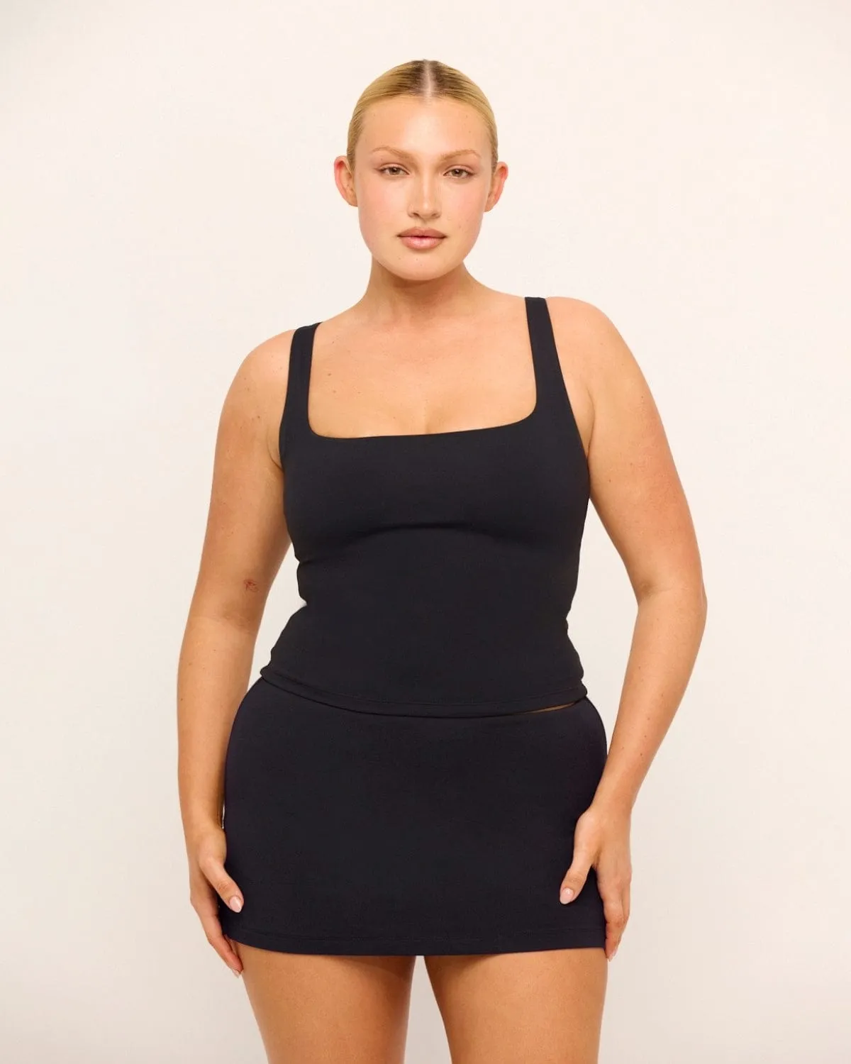 Micro Mini Skirt | Black sold by Crop Shop Boutique product image thumbnail 5