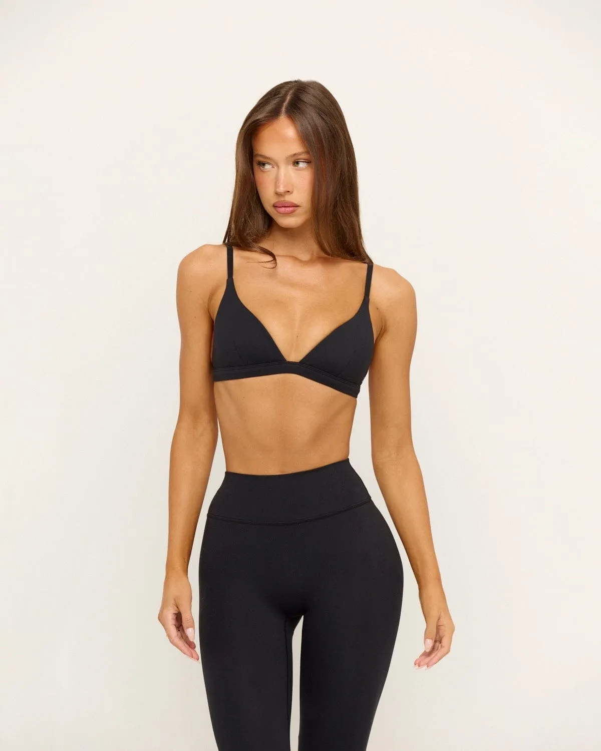 Form Bra Crop | Black sold by Crop Shop Boutique