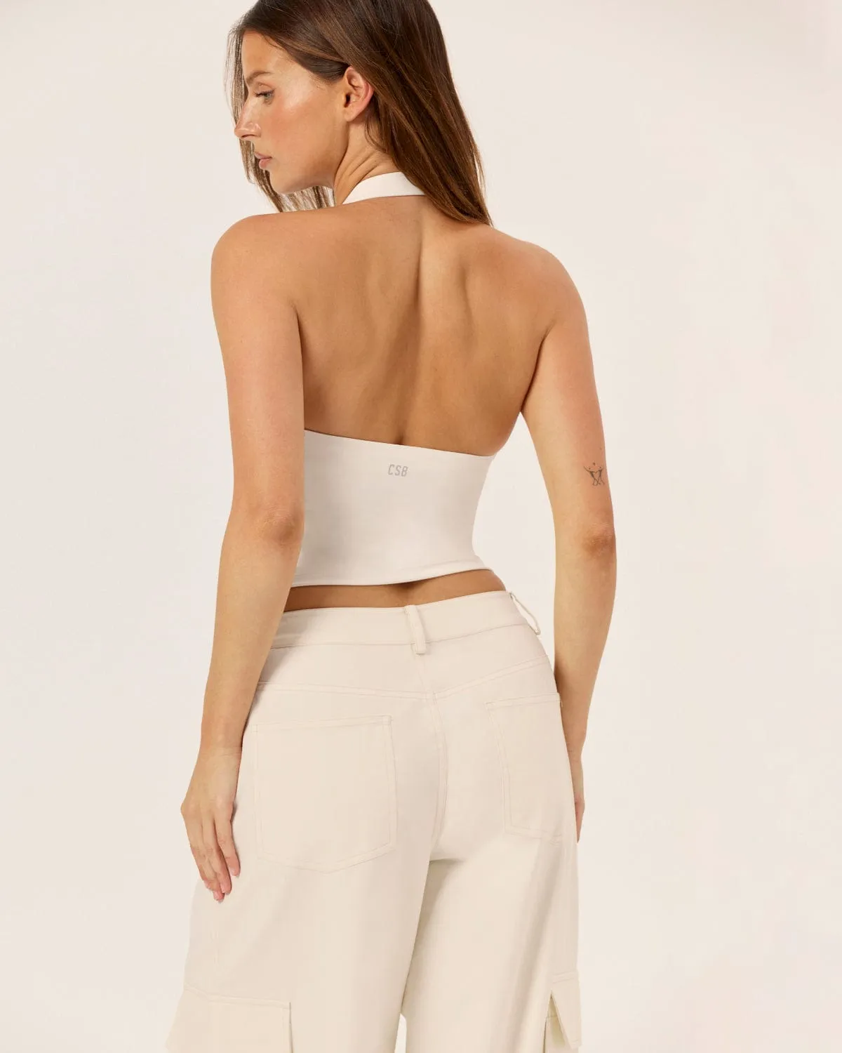 Serenity Halle Tank | Vanilla sold by Crop Shop Boutique product image thumbnail 2