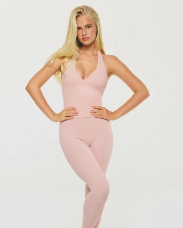 Form Athena Tank | Dusty Pink sold by Crop Shop Boutique