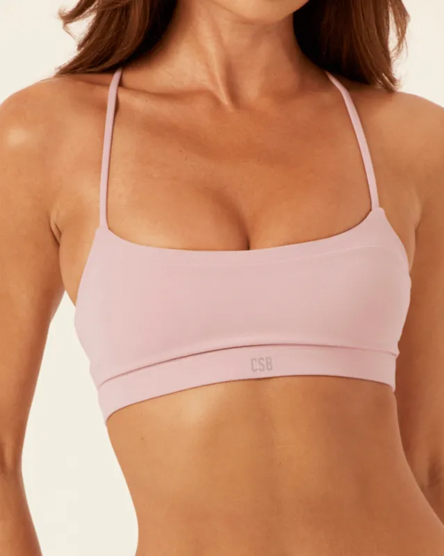 Form Gia Crop | Dusty Pink sold by Crop Shop Boutique