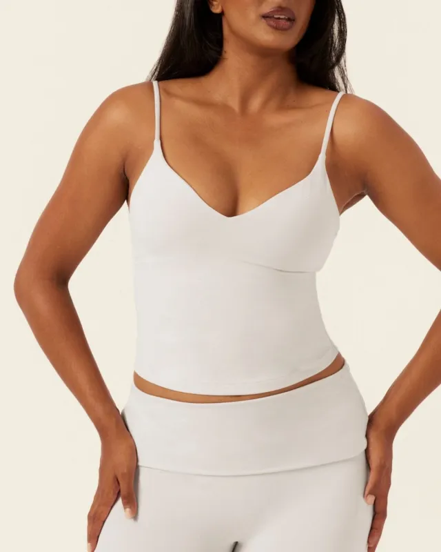 Form Eden Tank | Dusty Grey made by Crop Shop Boutique