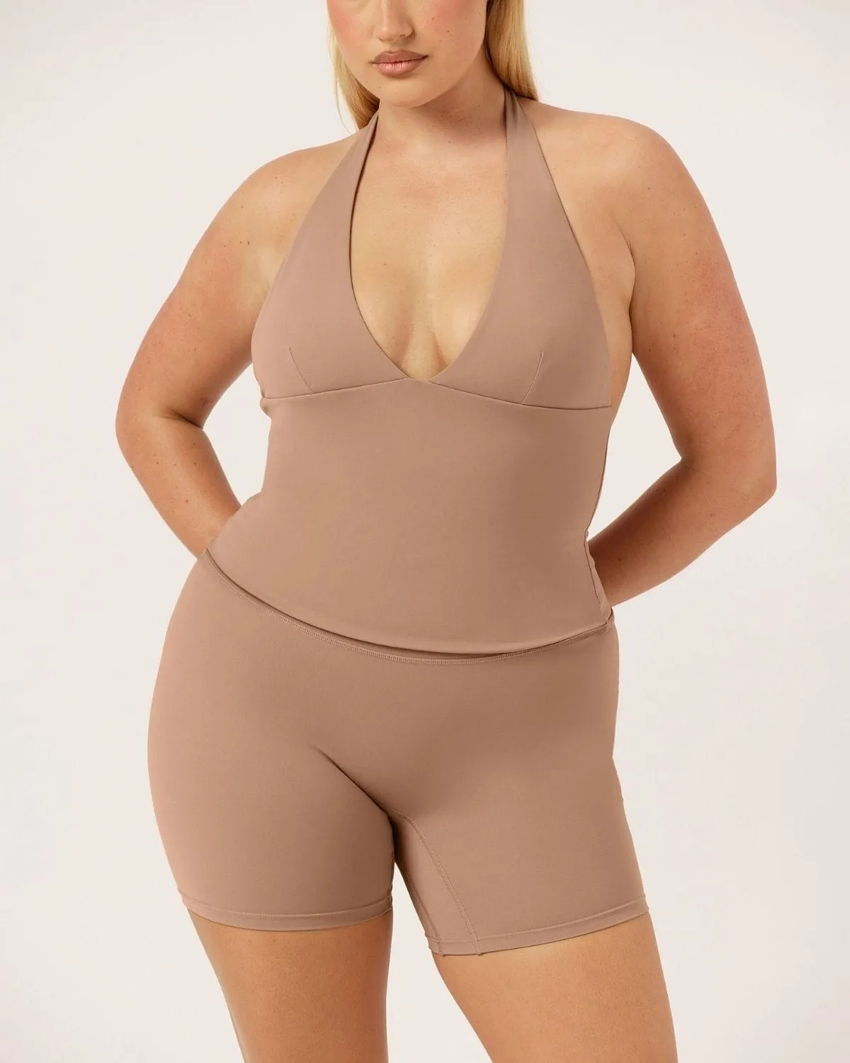 Freedom Shorts 6" | Toffee sold by Crop Shop Boutique product image thumbnail 3