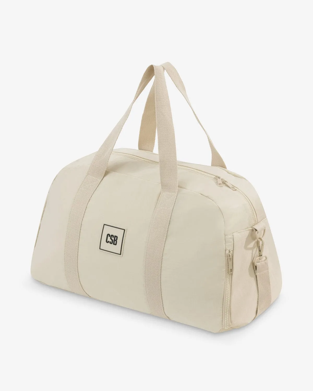 CSB Gym Bag | Vanilla sold by Crop Shop Boutique product image thumbnail 4