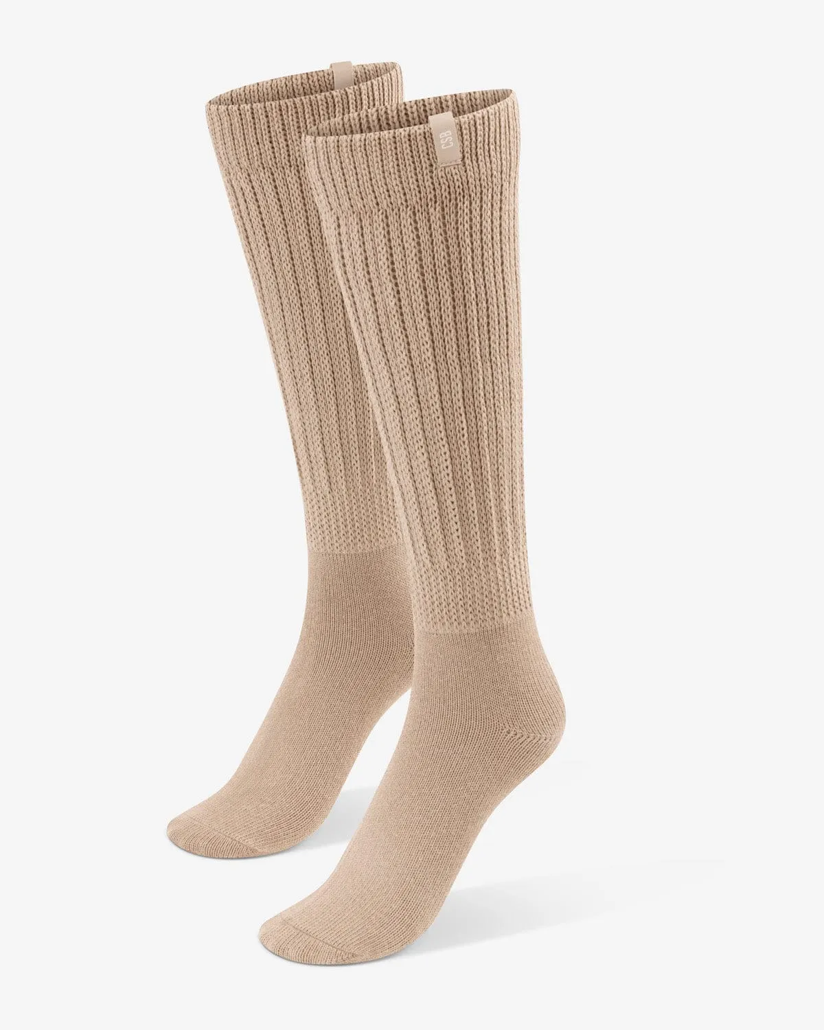 Cozy Rib Socks | Fawn sold by Crop Shop Boutique product image thumbnail 3
