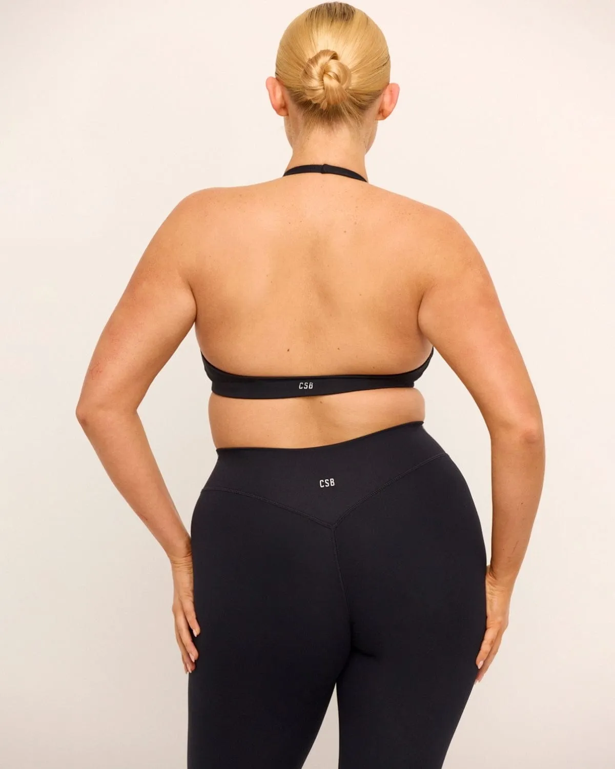 Form Halter Crop | Black sold by Crop Shop Boutique product image thumbnail 5