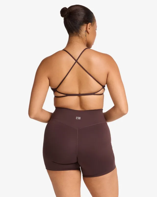 Serenity Chelsea Crop | Espresso sold by Crop Shop Boutique