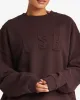 CSB Crewneck Jumper | Espresso sold by Crop Shop Boutique
