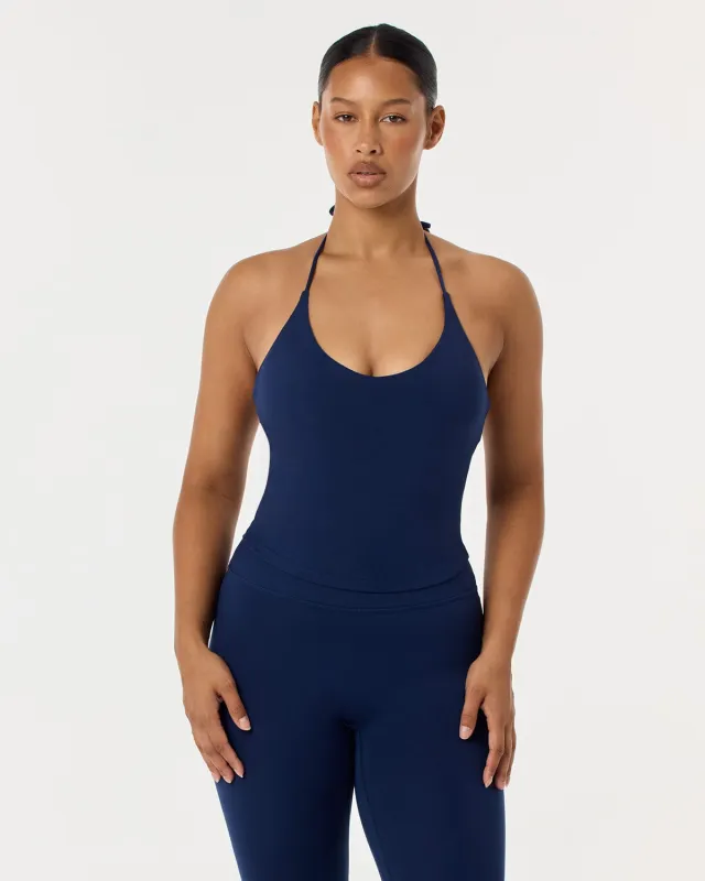 Serenity Elsie Tank | Navy sold by Crop Shop Boutique