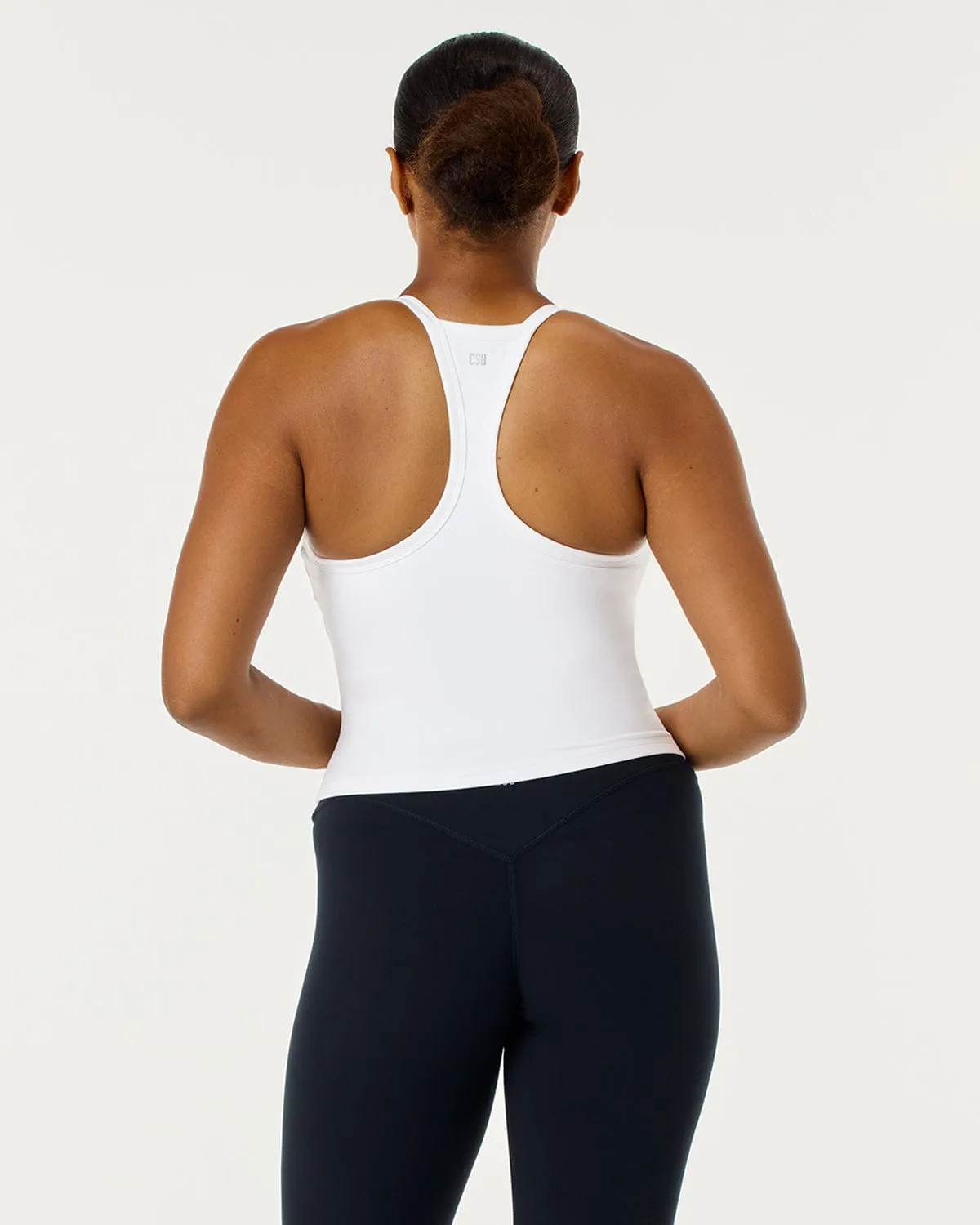 Serenity Camille Tank | White sold by Crop Shop Boutique product image thumbnail 5