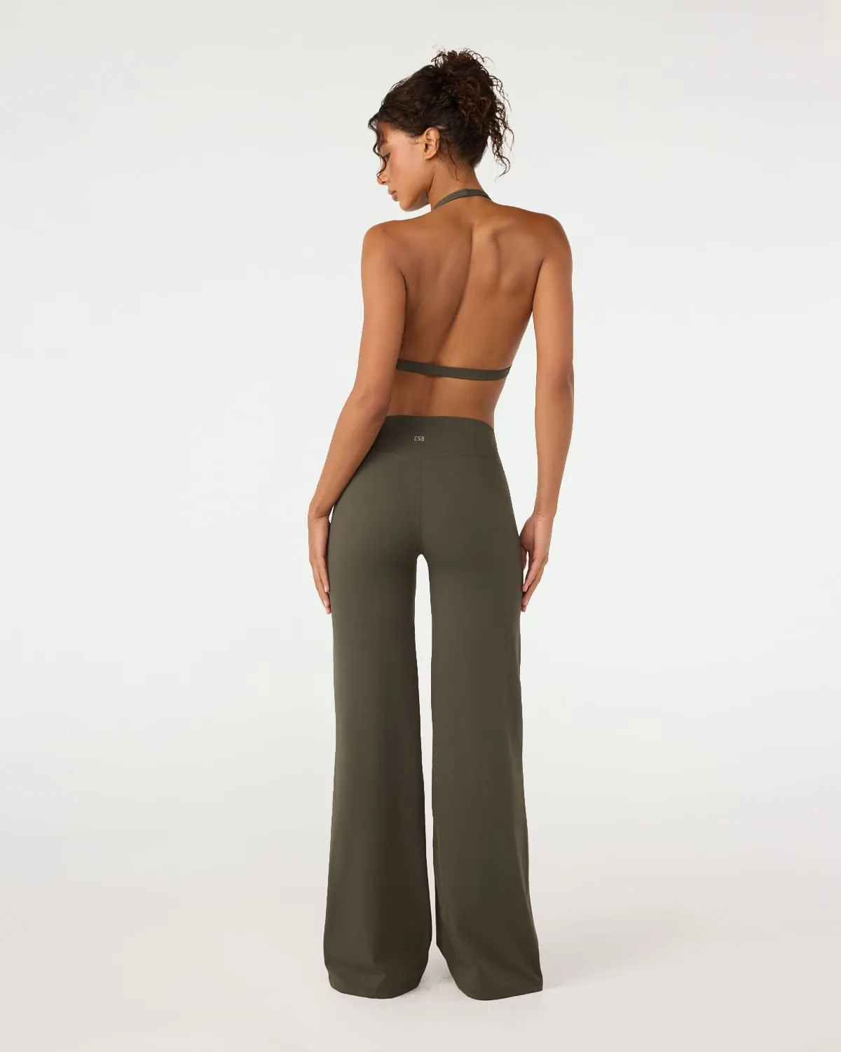 Fade Everyday Pants | Deep Olive sold by Crop Shop Boutique product image thumbnail 3