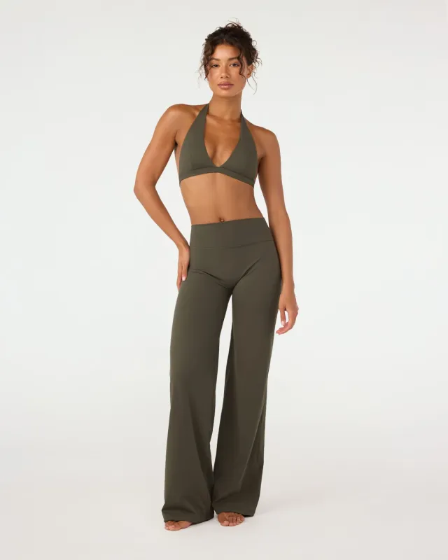Fade Everyday Pants | Deep Olive made by Crop Shop Boutique