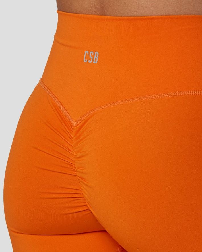 Serenity Scrunch Shorts 4" | Flame sold by Crop Shop Boutique product image thumbnail 4