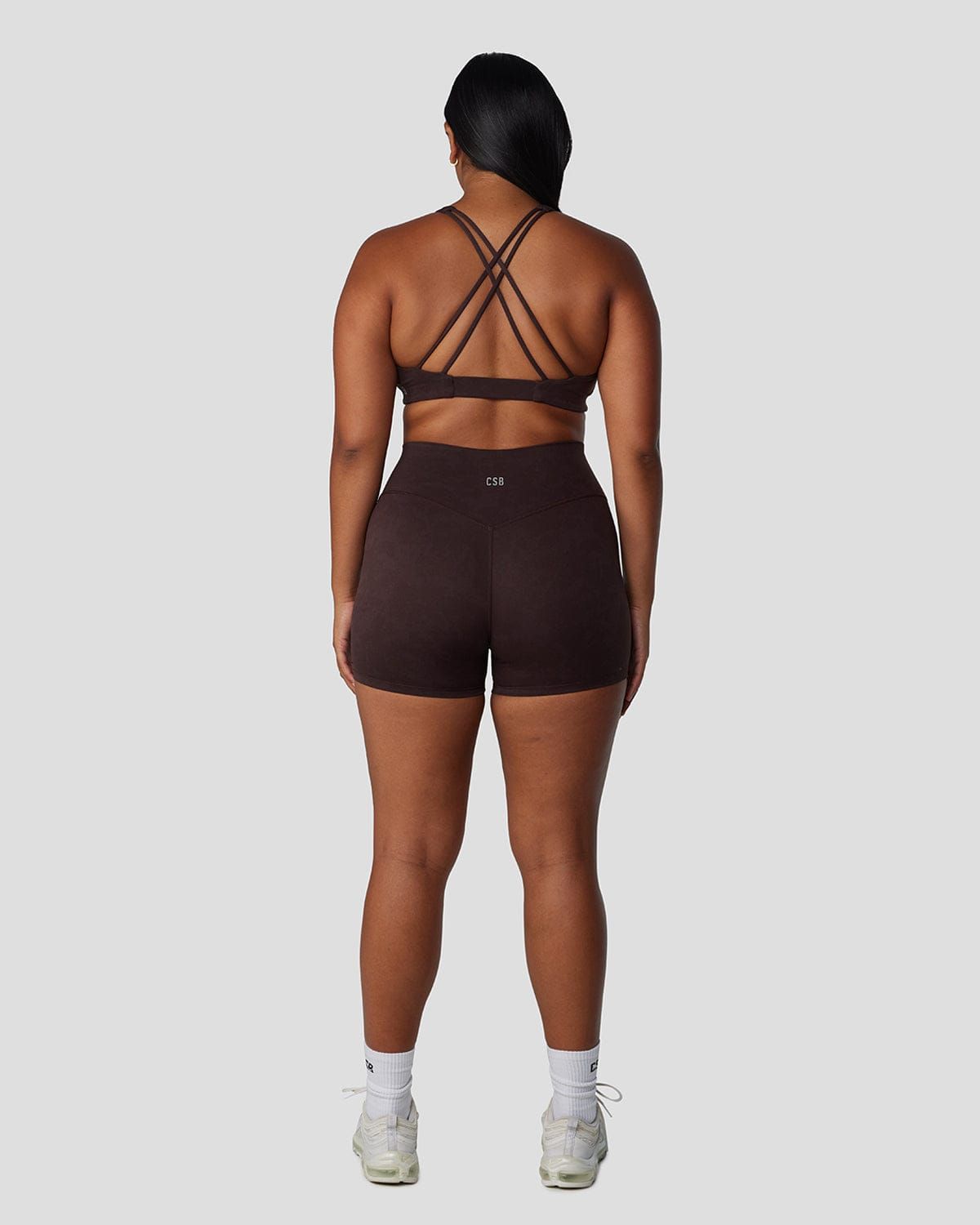 Fade Shorts 4" | Truffle sold by Crop Shop Boutique product image thumbnail 2