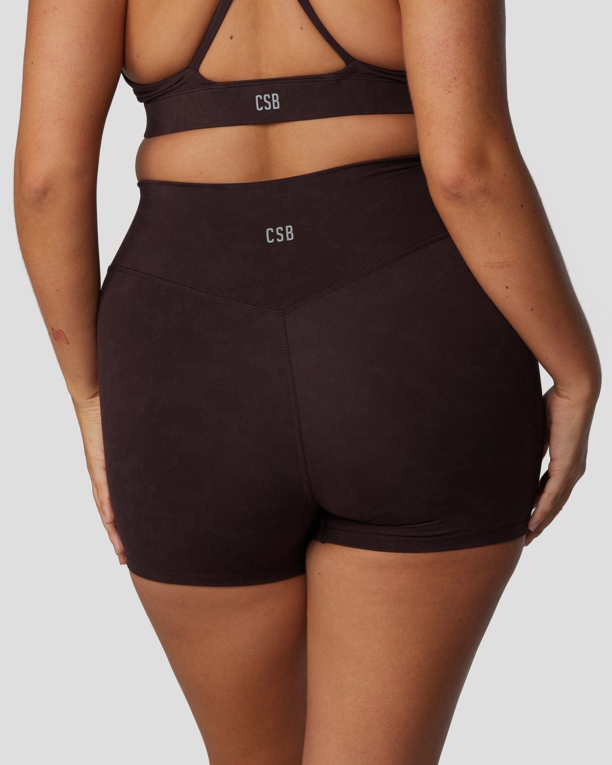 Fade Shorts 4" | Truffle sold by Crop Shop Boutique product image thumbnail 4