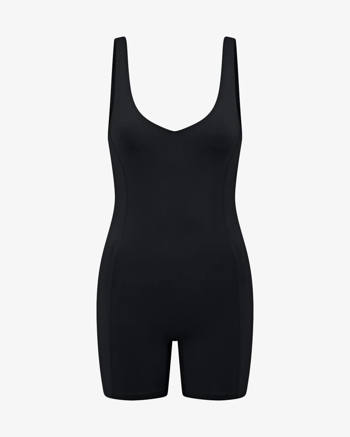 Activluxe V-Neck Playsuit | Black sold by Crop Shop Boutique product image thumbnail 4