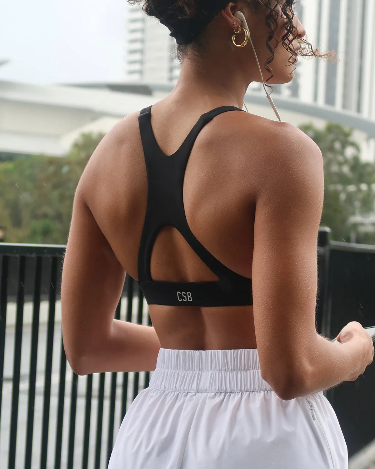 Activluxe Riley Power Crop | Black sold by Crop Shop Boutique product image thumbnail 2