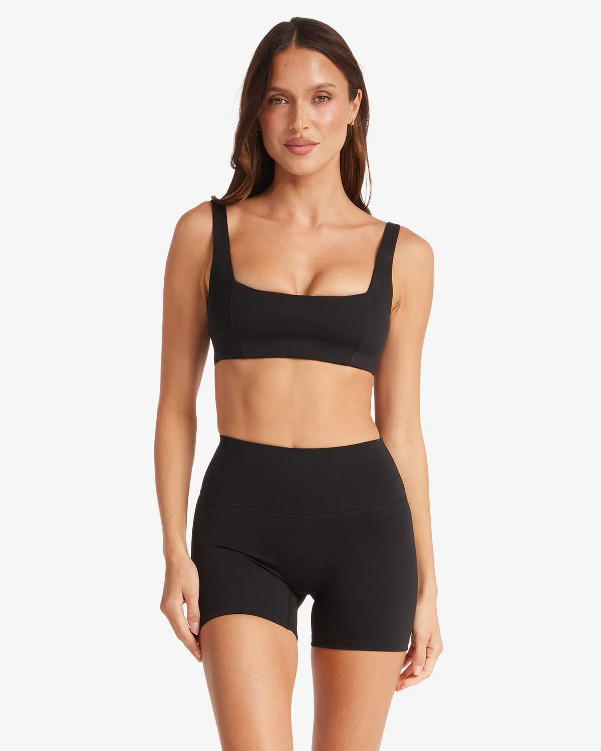 Activluxe Asher Crop | Black sold by Crop Shop Boutique