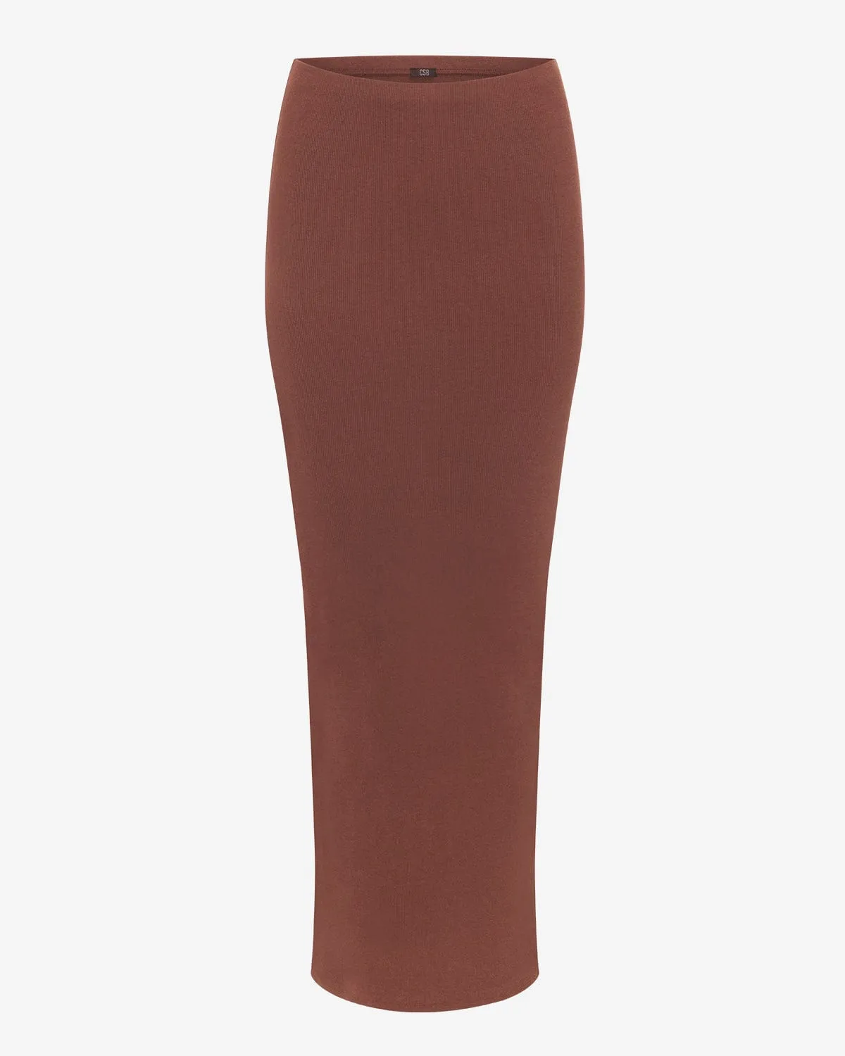 Rib Maxi Skirt | Maple sold by Crop Shop Boutique product image thumbnail 4