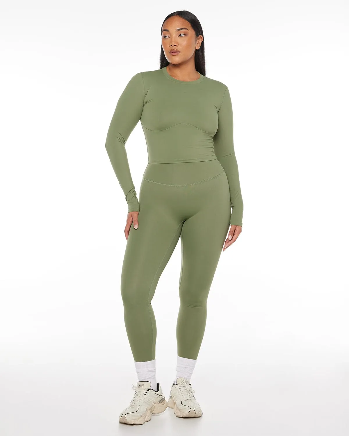 Freedom Scrunch Leggings | Clover sold by Crop Shop Boutique product image thumbnail 5