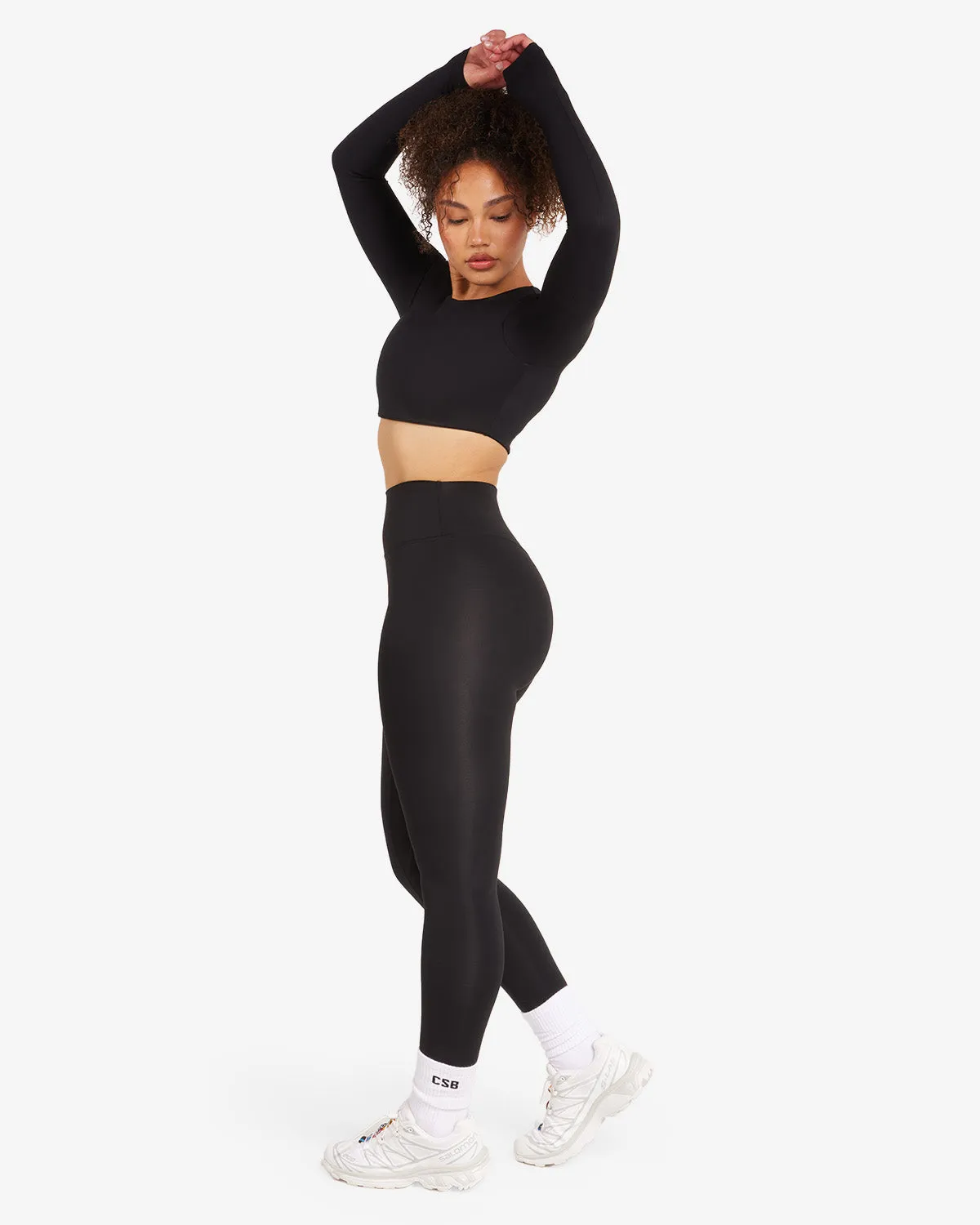 Activluxe Leggings | Black sold by Crop Shop Boutique product image thumbnail 3