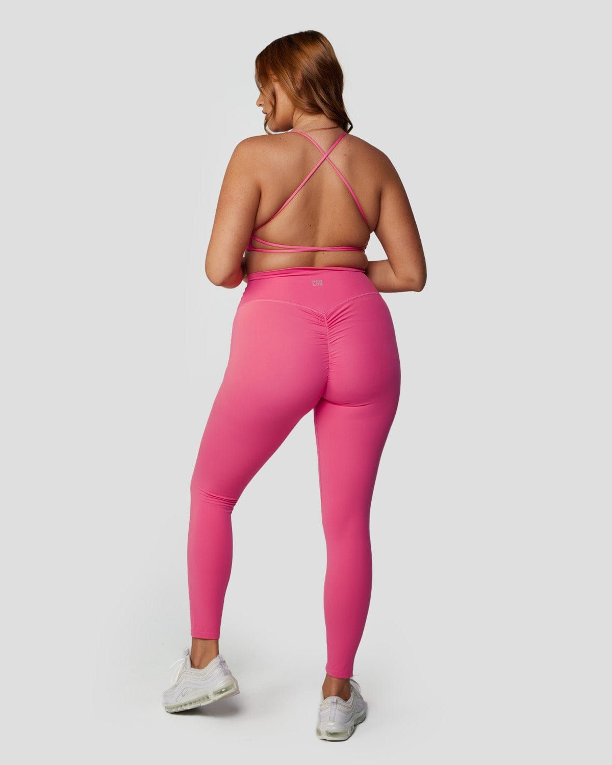 Serenity Scrunch Leggings | Bloom sold by Crop Shop Boutique product image thumbnail 2