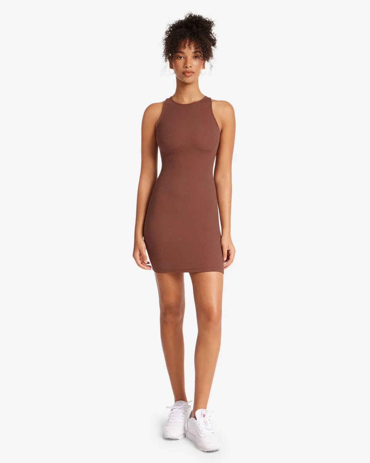 High Neck Mini Dress | Maple sold by Crop Shop Boutique