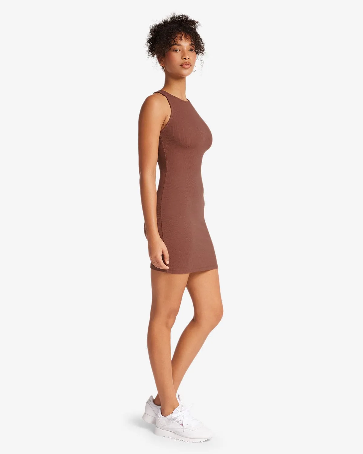 High Neck Mini Dress | Maple sold by Crop Shop Boutique product image thumbnail 3