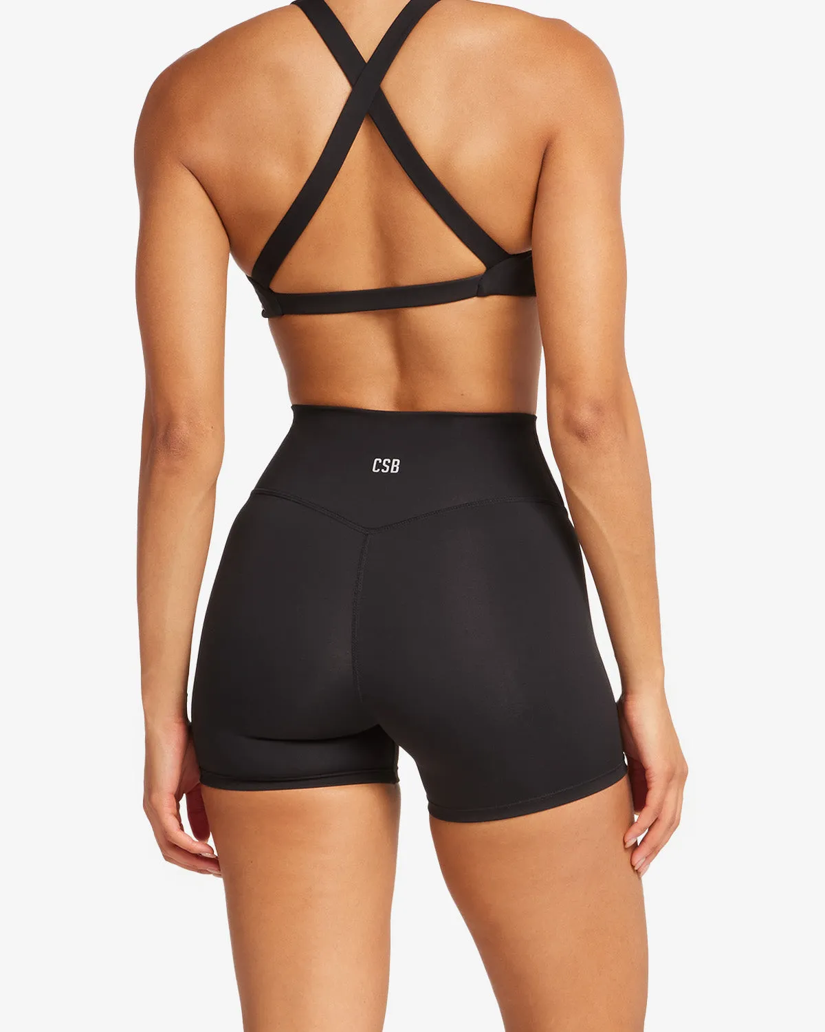 Activluxe Shorts 4" | Black sold by Crop Shop Boutique product image thumbnail 3