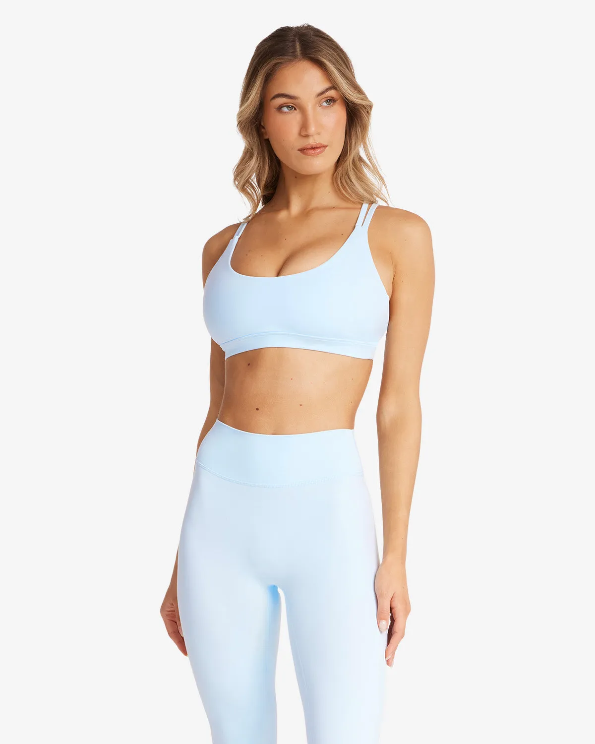 Form Cece+ Crop Plus Bust | Powder Blue sold by Crop Shop Boutique