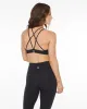 Serenity Iris Crop | Black sold by Crop Shop Boutique