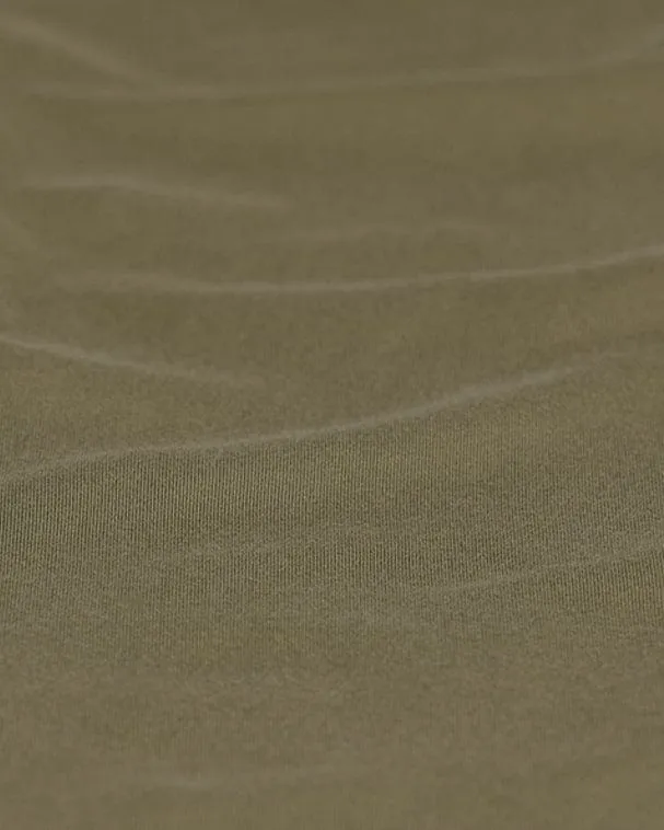 Serenity Contour Halter Crop | Vintage Khaki sold by Crop Shop Boutique product image thumbnail 5