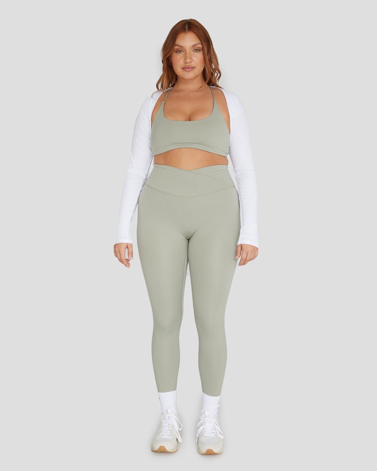 Serenity Crossover Leggings | Balance sold by Crop Shop Boutique product image thumbnail 5