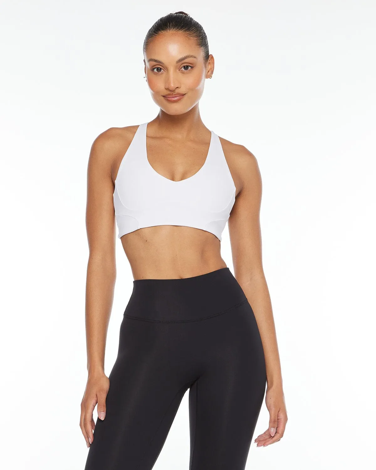 Activluxe Venus Panel Crop | White sold by Crop Shop Boutique product image thumbnail 2