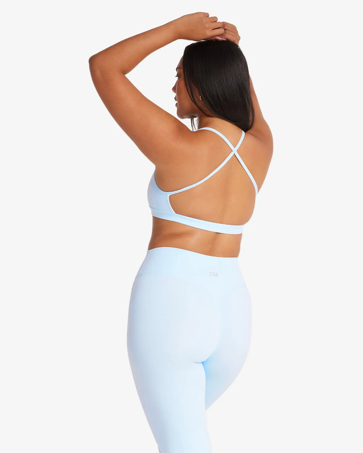 Form Ivy Crop | Powder Blue sold by Crop Shop Boutique