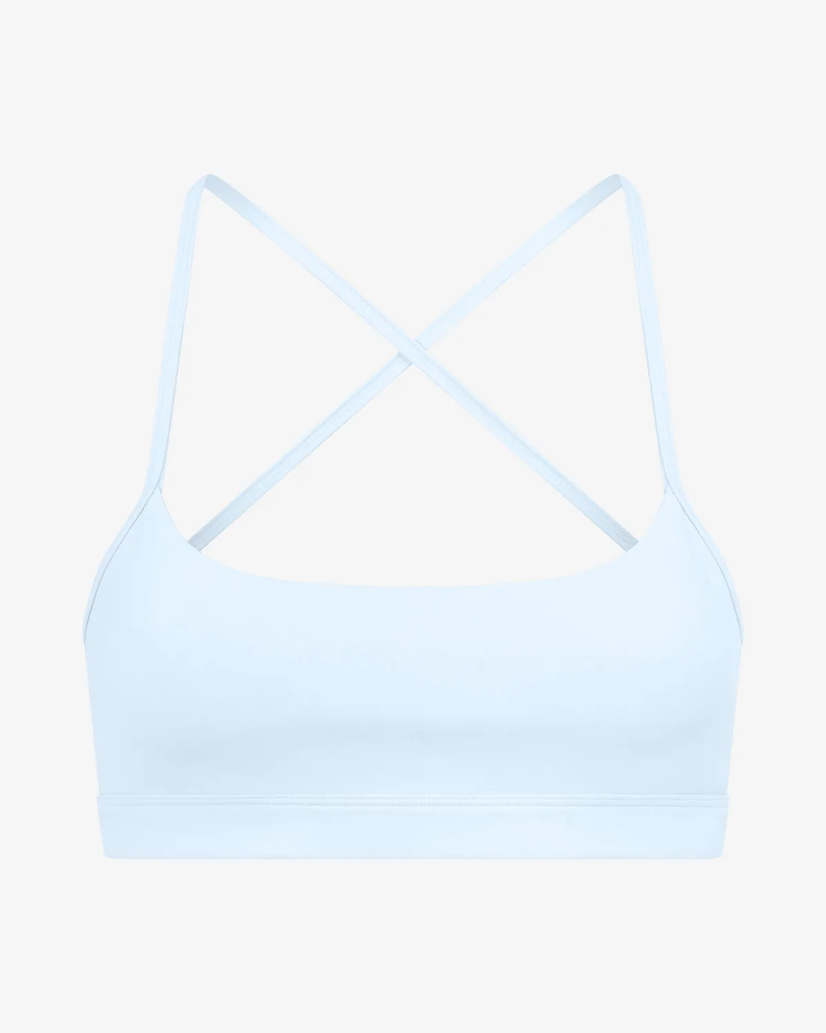 Form Ivy Crop | Powder Blue sold by Crop Shop Boutique product image thumbnail 4
