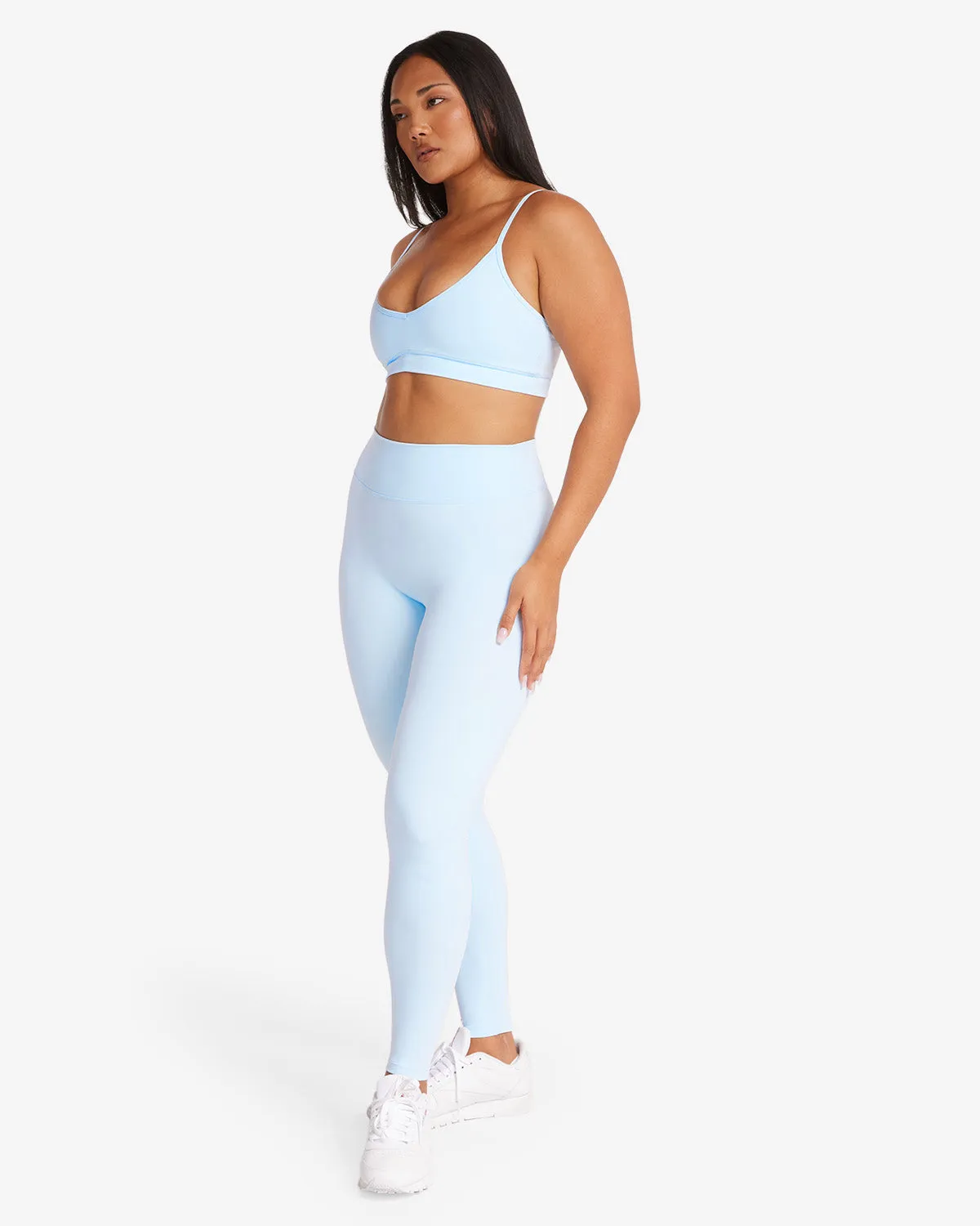 Form Invisible Scrunch Leggings | Powder Blue sold by Crop Shop Boutique product image thumbnail 3