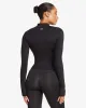 Freedom Pocket Zip Up Jacket | Black sold by Crop Shop Boutique