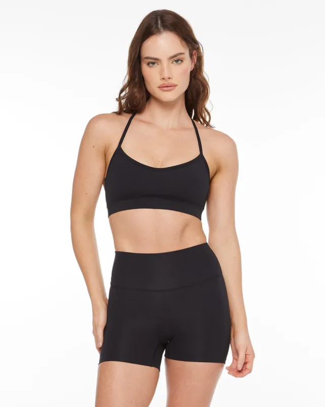 Activluxe Nova Crop | Black sold by Crop Shop Boutique