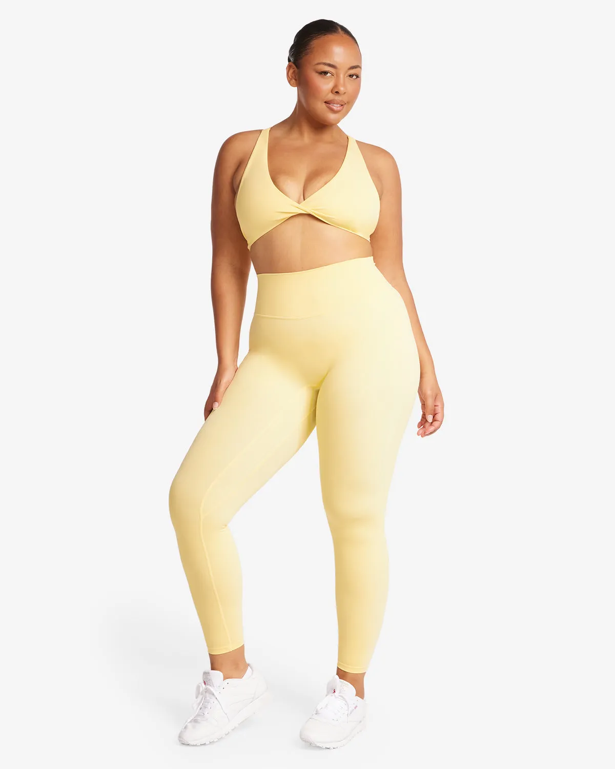 Fade Scrunch Leggings | Buttercup sold by Crop Shop Boutique